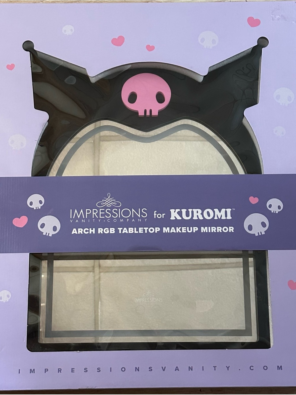 Kuromi Arch RGB Tabletop Mirror